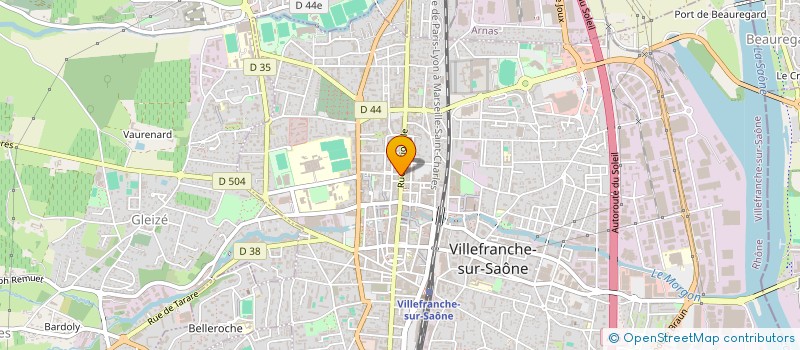 localisation de l'entreprise AMICALE DES CONSCRITS DE LA CLASSE 95 DE VILLEFRANCHE-SUR-SAONE à VILLEFRANCHE-SUR-SAONE
