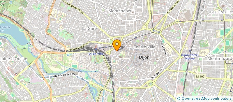 localisation de l'entreprise AMICALE DES COUREURS DE FOND à DIJON