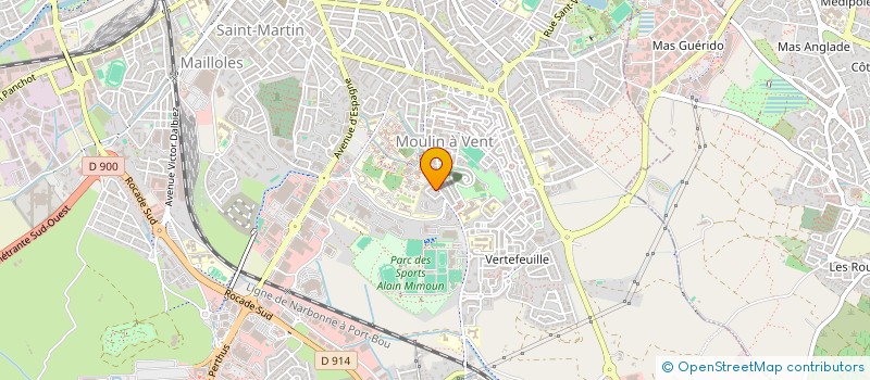 localisation de l'entreprise AMICALE DES DEFICIENTS VISUELS DU ROUSSILLON à PERPIGNAN