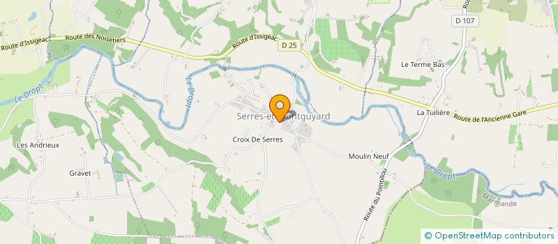 localisation de l'entreprise AMICALE DES DETENTEURS DU DROIT DE CHASSE DE LA COMMUNE DE STE-INNOCENCE  SAINT-JULIEN-INNOCENCE-EULALIE