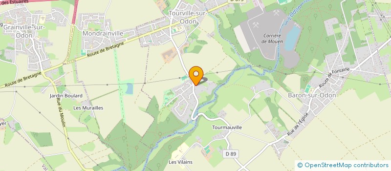 localisation de l'entreprise AMICALE DES DONNEURS DE SANG BENEVOLES DE BRETTEVILLE L'ORGUEILLEUSE à THUE ET MUE