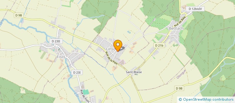 localisation de l'entreprise AMICALE DES DONNEURS DE SANG BENEVOLES DE COURTAVON à COURTAVON