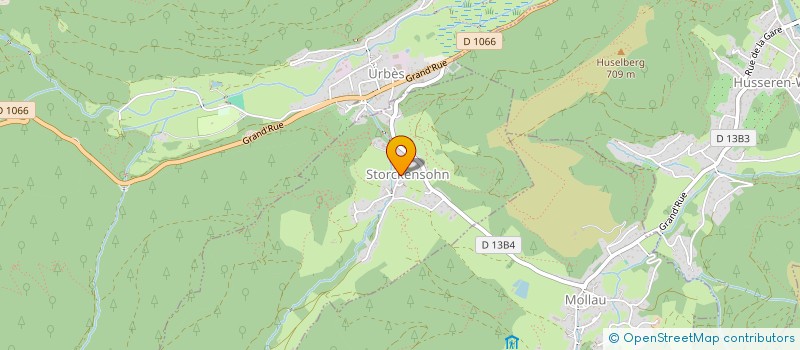 localisation de l'entreprise AMICALE DES DONNEURS DE SANG BENEVOLES DE MOLLAU, STORCKENSOHN ET URBES à STORCKENSOHN