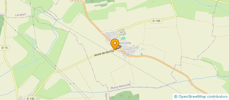 localisation de l'entreprise AMICALE DES DONNEURS DE SANG BENEVOLES DE PIENNES  MAIRY-MAINVILLE