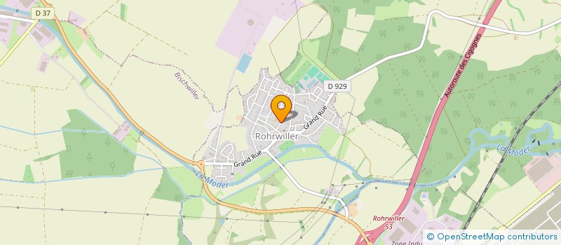 localisation de l'entreprise AMICALE DES DONNEURS DE SANG BENEVOLES DE ROHRWILLER à ROHRWILLER