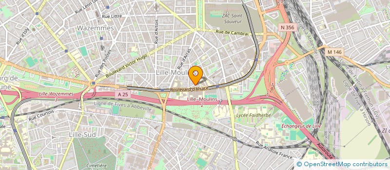 localisation de l'entreprise AMICALE DES DUNKERQUOIS NORD à LILLE