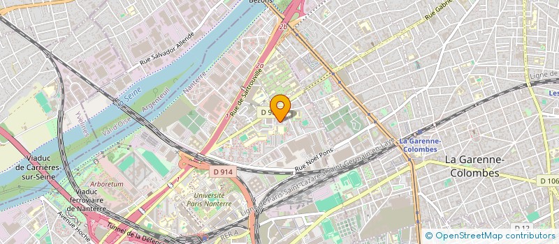 localisation de l'entreprise AMICALE DES DZAHANIENS (GRANDE COMORE) RESIDANT EN FRANCE  NANTERRE