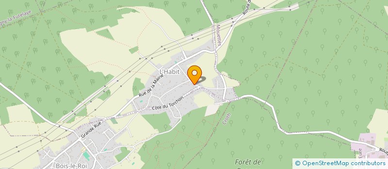 localisation de l'entreprise AMICALE DES ECOLES  L'HABIT