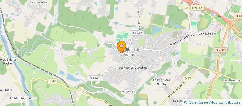 localisation de l'entreprise AMICALE DES ECOLES DE VERNEUIL SUR VIENNE à VERNEUIL-SUR-VIENNE