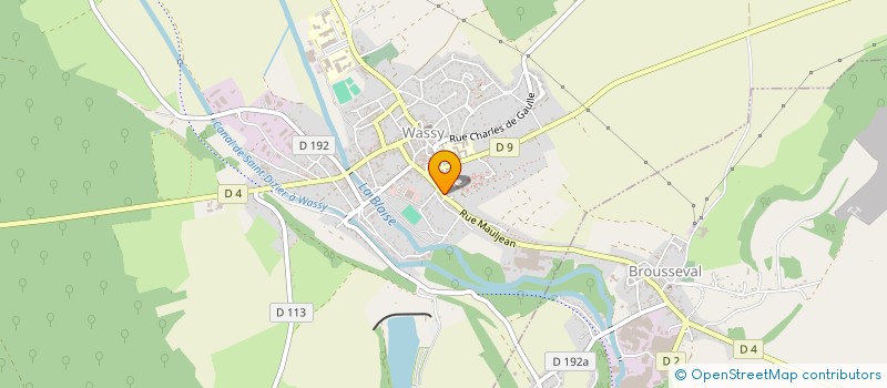 localisation de l'entreprise AMICALE DES ECOLES DE WASSY à WASSY
