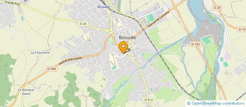 localisation de l'entreprise AMICALE DES ECOLES LAIQUES DE BRIOUDE à BRIOUDE