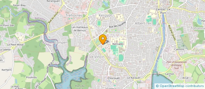 localisation de l'entreprise AMICALE DES ECOLIERS D'ARMORIQUE à VANNES
