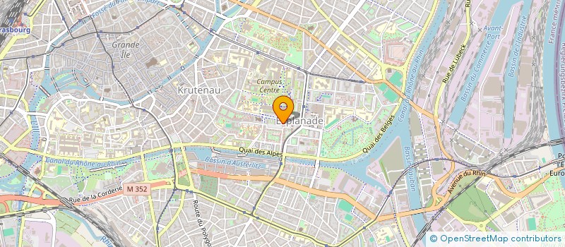 localisation de l'entreprise AMICALE DES ELEVES ET ETUDIANTS IVOIRIENS DE STRASBOURG  STRASBOURG