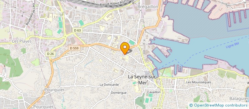 localisation de l'entreprise AMICALE DES ENFANTS DE L'ALGEROIS à LA SEYNE-SUR-MER