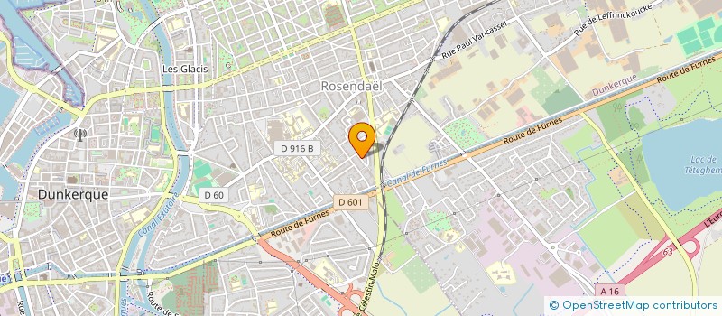 localisation de l'entreprise AMICALE DES ENSEIGNANTS ET AMIS DE L'ECOLE PUBLIQUE à DUNKERQUE
