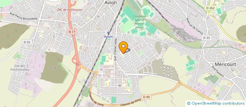 localisation de l'entreprise AMICALE DES ENSEIGNANTS ET DES AMIS DE L ECOLE CIRCONSCRIPTION D AVION à AVION