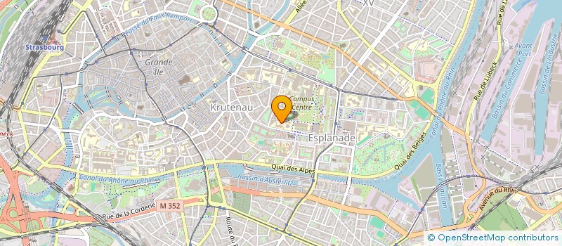 localisation de l'entreprise AMICALE DES ETUDIANTS EN STAPS DE STRASBOURG UFR STAPS à STRASBOURG