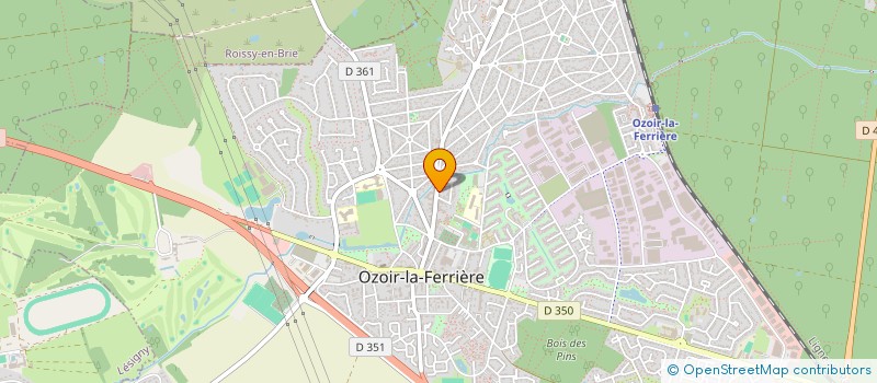 localisation de l'entreprise AMICALE DES ETUDIANTS ET ENSEIGNANTS DE MEDECINE MANUELLE ORTHOPEDIQUE ET OSTEOPATHIQUE DE LA FACULTE DE SANTE DE L'UNIV  OZOIR-LA-FERRIERE