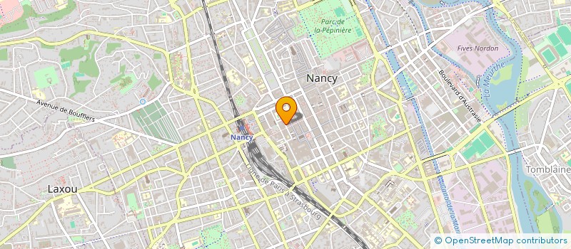 localisation de l'entreprise AMICALE DES ETUDIANTS SENEGALAIS DE NANCY  NANCY