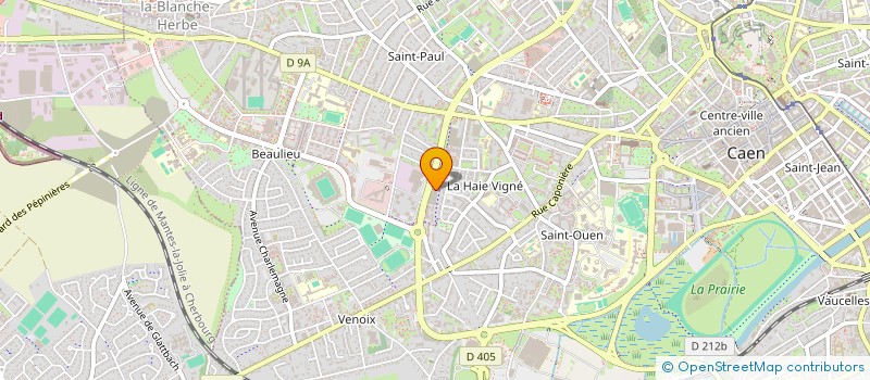 localisation de l'entreprise AMICALE DES FACTEURS DE CAEN à CAEN