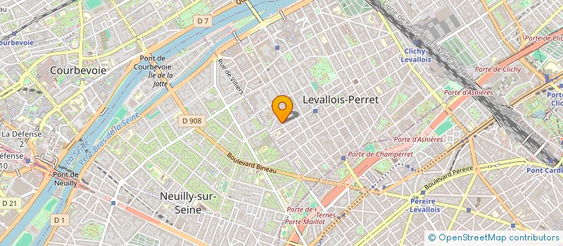 localisation de l'entreprise AMICALE DES FILLEULS DU TOMATO à LEVALLOIS-PERRET
