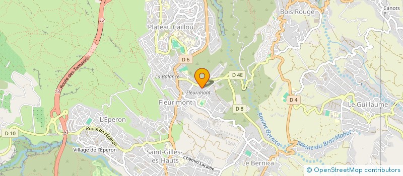 localisation de l'entreprise AMICALE DES FLAMBOYANTS DE FLEURIMONT II à SAINT-PAUL