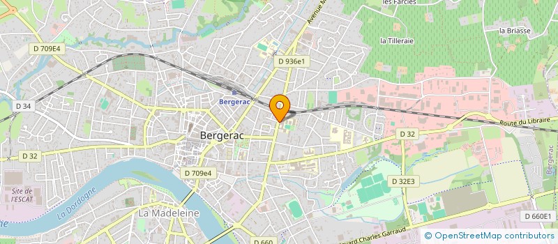 localisation de l'entreprise AMICALE DES FONCTIONNAIRES DE LA POLICE à BERGERAC
