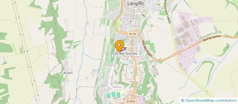 localisation de l'entreprise AMICALE DES FORESTIERS à LANGRES
