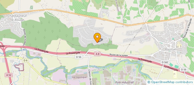 localisation de l'entreprise AMICALE DES FORESTIERS SAPEURS DE PEYNIER  PEYNIER