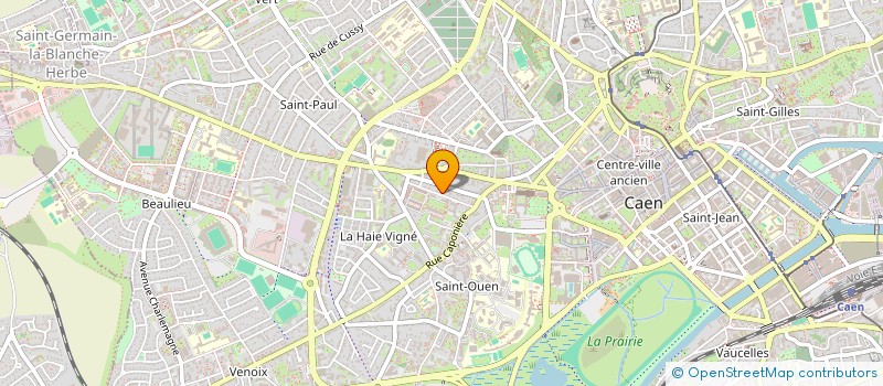 localisation de l'entreprise AMICALE DES FRANCAIS LIBRES DU CALVADOS à CAEN