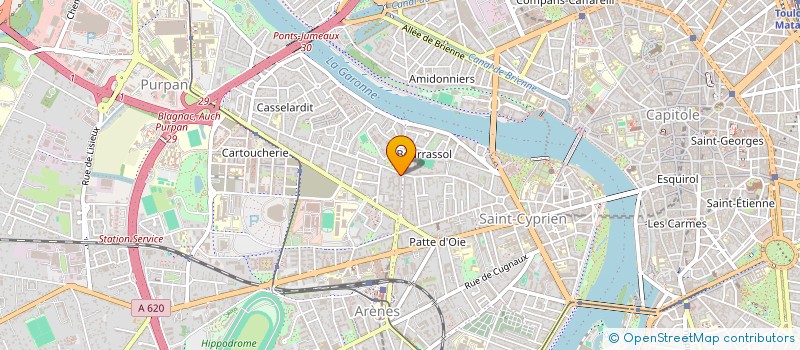 localisation de l'entreprise AMICALE DES GABONAIS TOULOUSE ET ENVIRONS à TOULOUSE