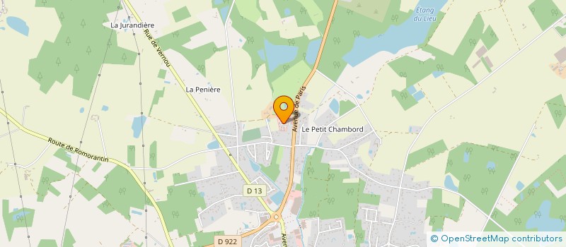 localisation de l'entreprise AMICALE DES GENDARMES DE ROMORANTIN à ROMORANTIN-LANTHENAY