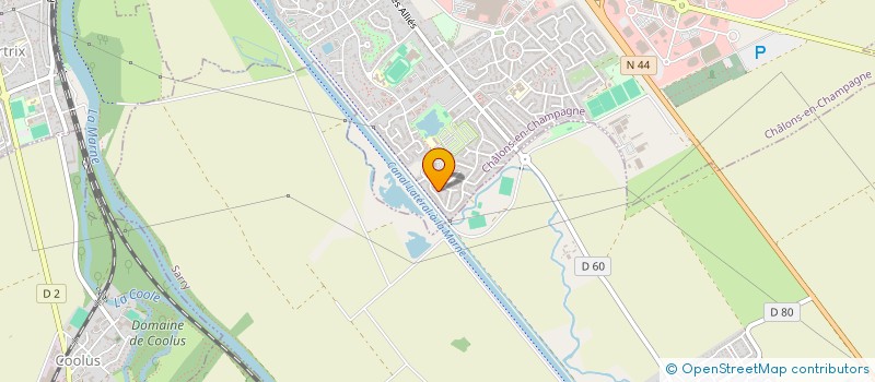 localisation de l'entreprise AMICALE DES GREVIERES  CHALONS-EN-CHAMPAGNE