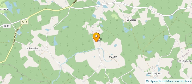 localisation de l'entreprise AMICALE DES GROUPEMENTS DE LA DOUBLE EST  SAINT-ANDRE-DE-DOUBLE