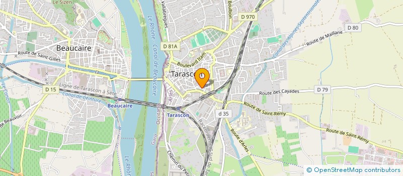 localisation de l'entreprise AMICALE DES HOSPITALIERS  TARASCON