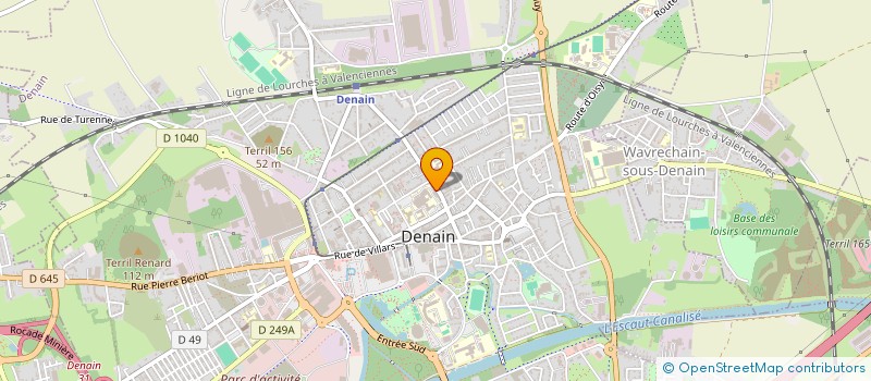 localisation de l'entreprise AMICALE DES HOSPITALIERS DE DENAIN  DENAIN