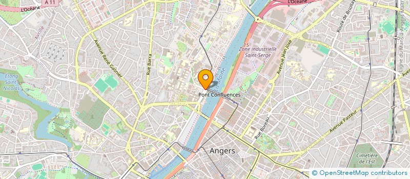 localisation de l'entreprise AMICALE DES INTERNES ET ANCIENS INTERNES EN MEDECINE ET PHARMACIE DES HOPITAUX D'ANGERS à ANGERS