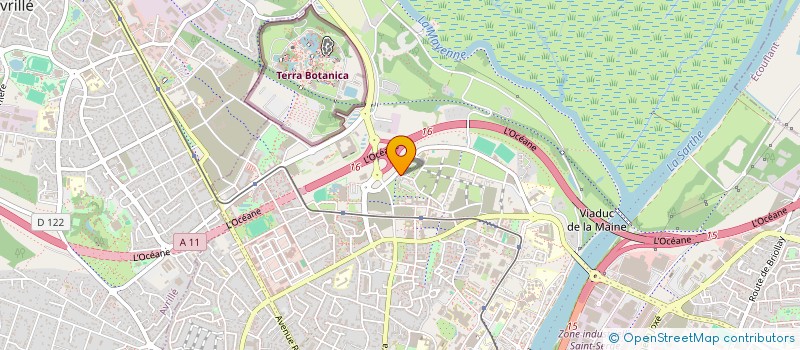 localisation de l'entreprise AMICALE DES JARDINIERS DE LA DOUTRE à ANGERS