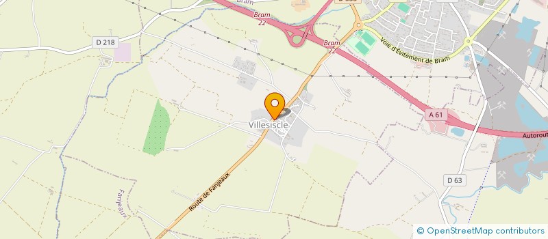 localisation de l'entreprise AMICALE DES JOUEURS PLM XV  BRAM