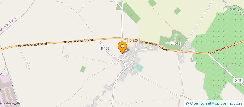 localisation de l'entreprise AMICALE DES KARATEKAS DE L'INDRE à DIORS