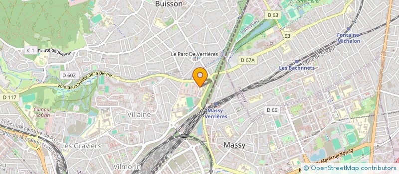 localisation de l'entreprise AMICALE DES LOCATAIRES BIEVRE-POTERNE/CLCV à MASSY