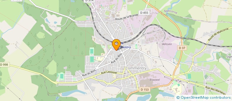 localisation de l'entreprise AMICALE DES LOCATAIRES CGL DE COMMENTRY à COMMENTRY