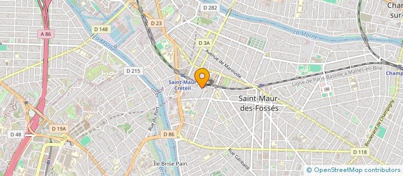 localisation de l'entreprise AMICALE DES LOCATAIRES CNL AL 6 BRETEUIL à SAINT-MAUR-DES-FOSSES