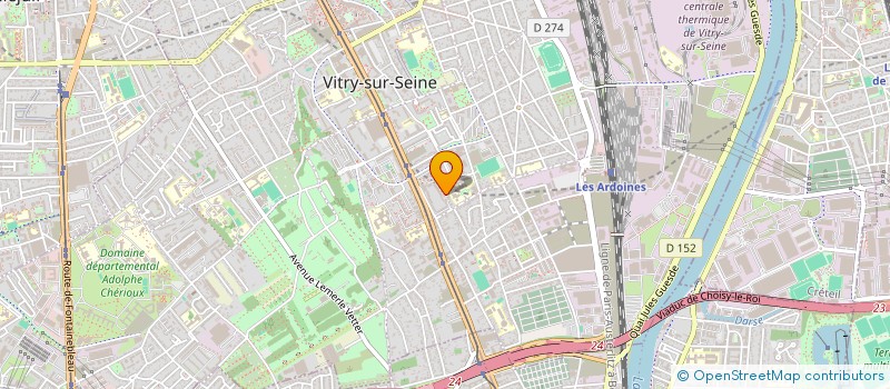 localisation de l'entreprise AMICALE DES LOCATAIRES (CNL) BOURGOGNE CONSTANT COQUELIN GRETILLAT à VITRY-SUR-SEINE