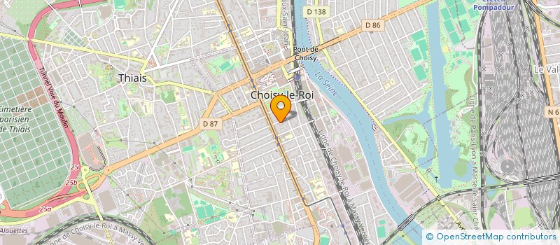 localisation de l'entreprise AMICALE DES LOCATAIRES CNL BRAULT-CARLE à CHOISY-LE-ROI