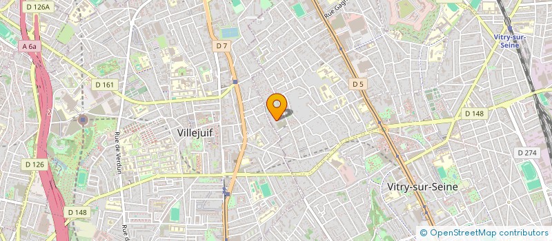 localisation de l'entreprise AMICALE DES LOCATAIRES CNL RESIDENCE JOLIVETTES/TRAVERSES/GENIE à VITRY-SUR-SEINE