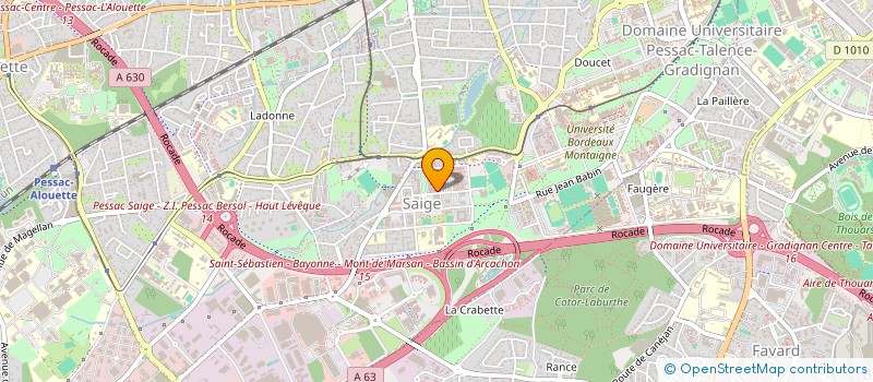 localisation de l'entreprise AMICALE DES LOCATAIRES DE FORMANOIR à PESSAC