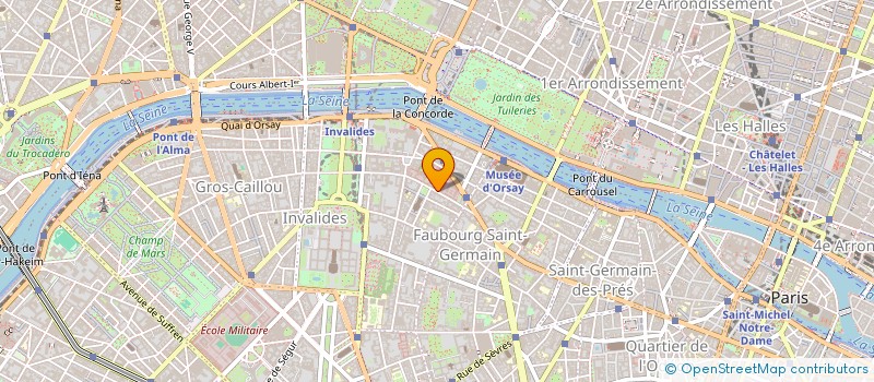 localisation de l'entreprise AMICALE DES LOCATAIRES DE L ILOT SAINT GERMAIN (AMISG)  PARIS