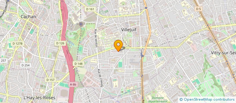 localisation de l'entreprise AMICALE DES LOCATAIRES DE LA RESIDENCE BEAU-SOLEIL à VILLEJUIF
