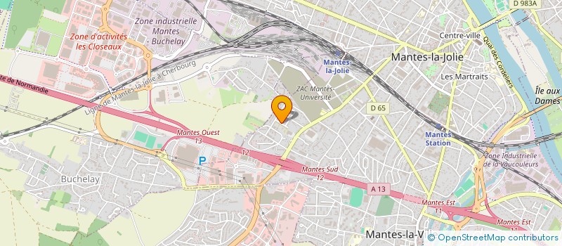 localisation de l'entreprise AMICALE DES LOCATAIRES DE LA SABLIERE à MANTES-LA-VILLE